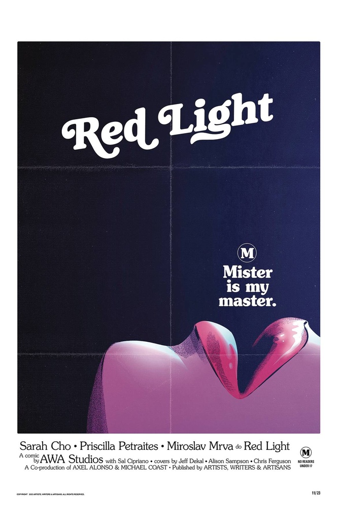 Red Light #2 of 4 (Cover C Chris Ferguson Erotic Film Homage Variant)