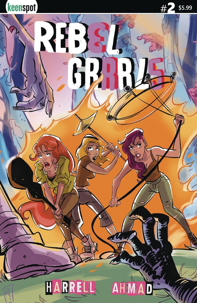 Rebel Grrrls #2 (Cover A Robert Ahmad)