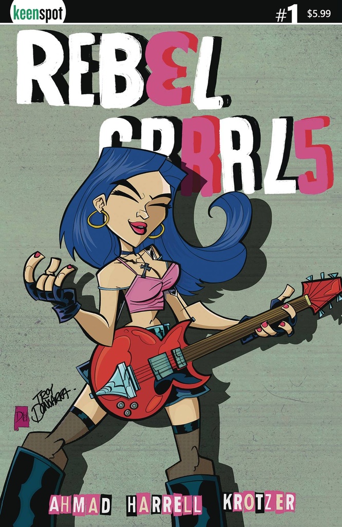 Rebel Grrrls #1 (Cover G Troy Dongarra & Danny Harrell)