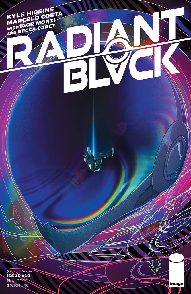 Radiant Black #10 (Cover B Igor Monti)
