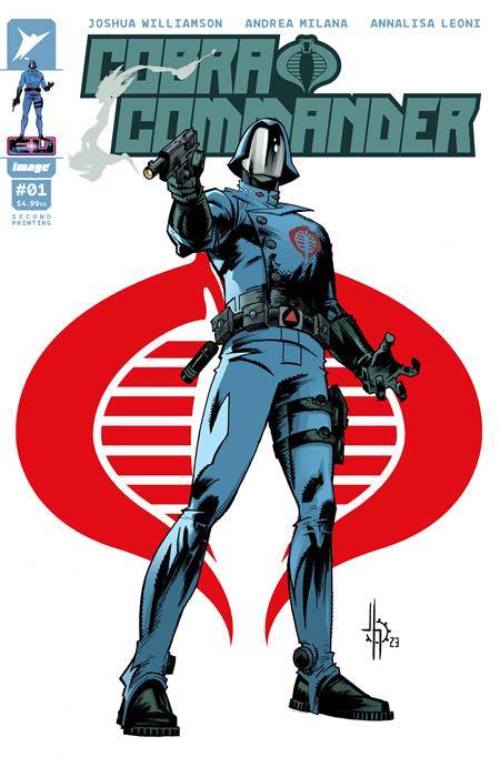 Cobra Commander #1 of 5 (2nd Printing Cover A Jason Howard)