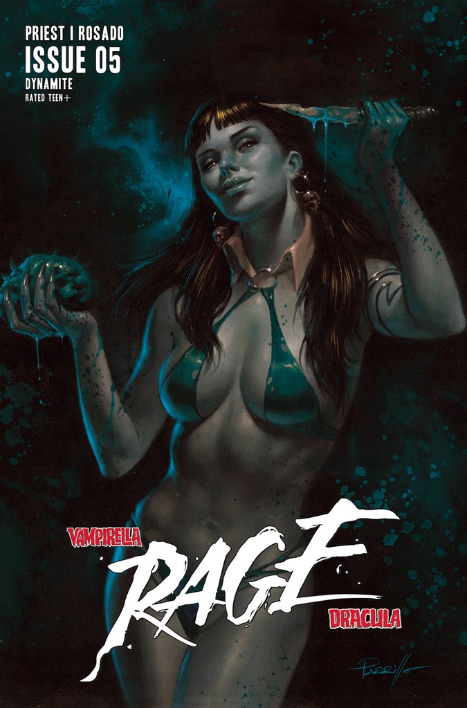 Vampirella/Dracula: Rage #5 (Cover K Lucio Parrillo Ultraviolet Variant)