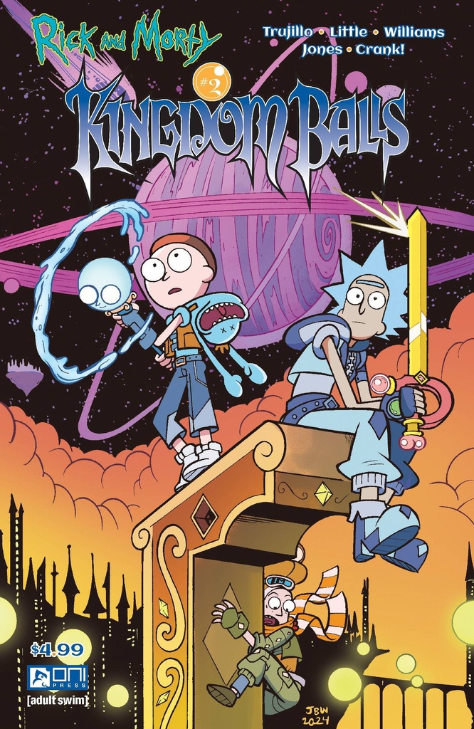 Rick and Morty: Kingdom Balls #2 (Cover A Jarrett Williams)