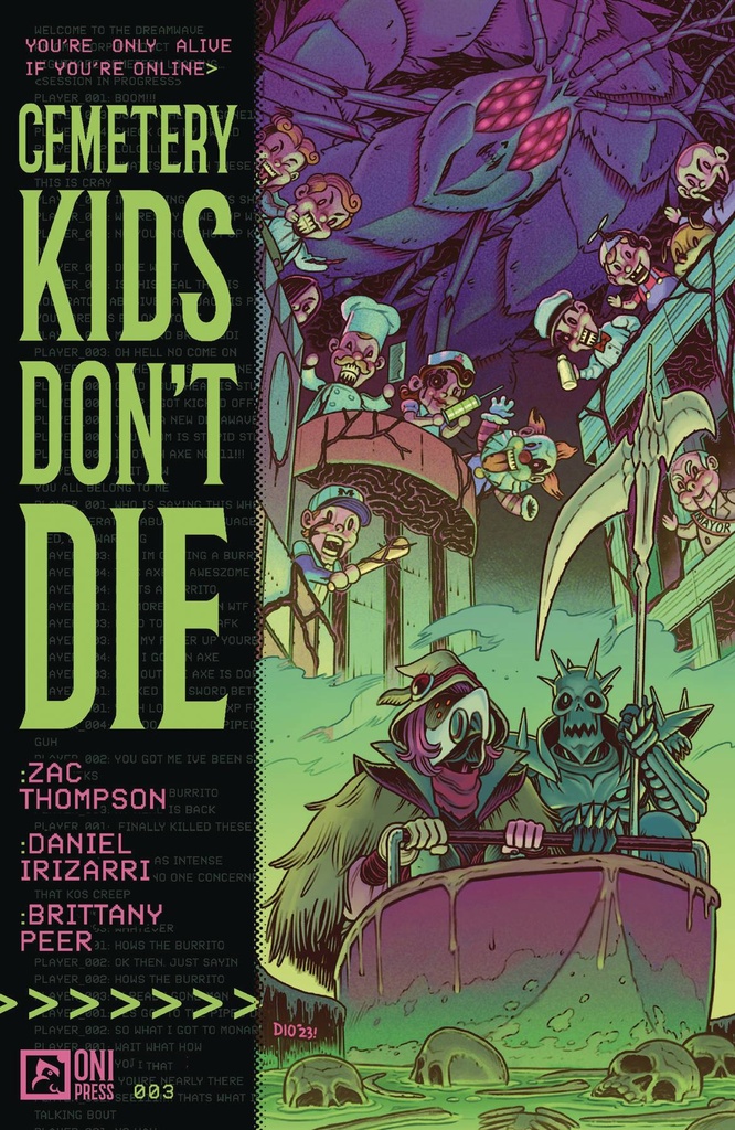 Cemetery Kids Don't Die #3 of 4 (Cover A Daniel Irizarri)