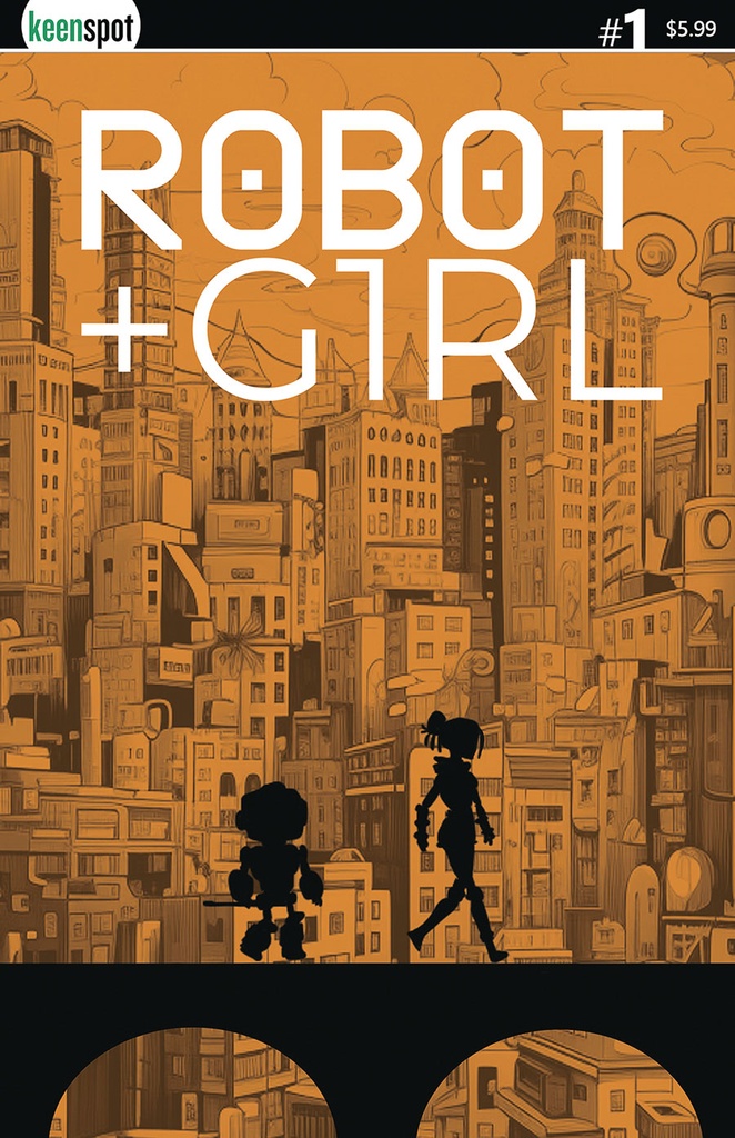 Robot + Girl #1 (Cover B Mike White)