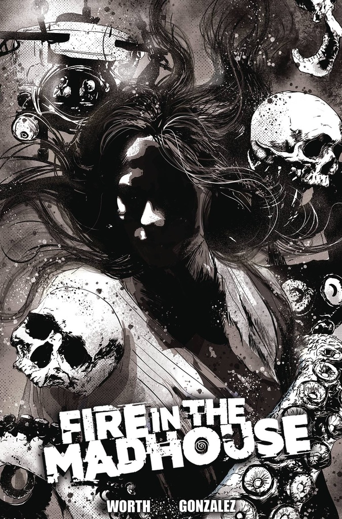 Fire in the Madhouse #2 of 4 (Cover B Hernan Gonzalez)