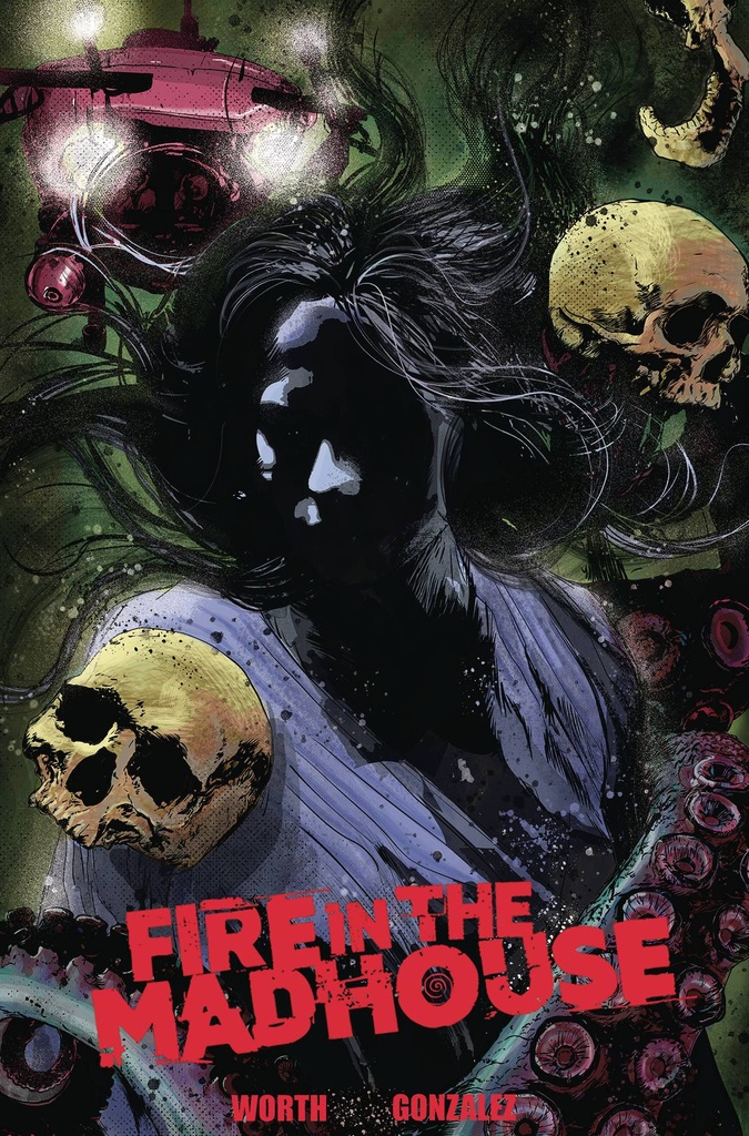 Fire in the Madhouse #2 of 4 (Cover A Hernan Gonzalez)