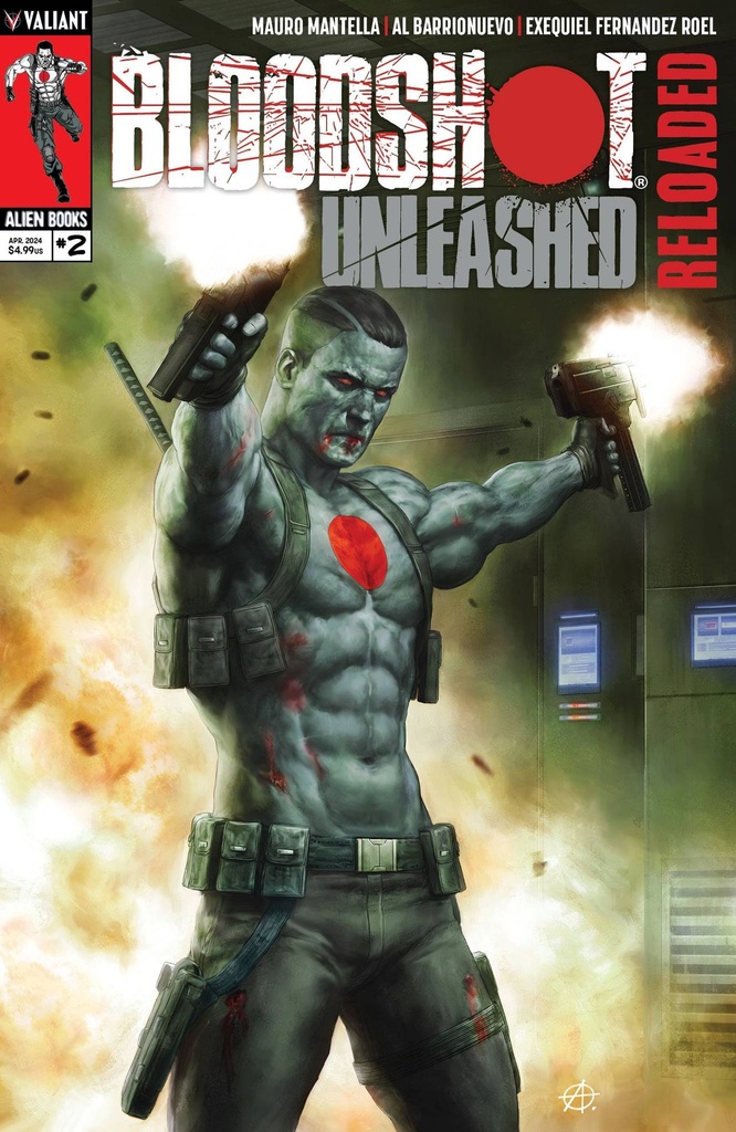 Bloodshot Unleashed: Reloaded #2 of 4 (Cover A Agustin Alessio)