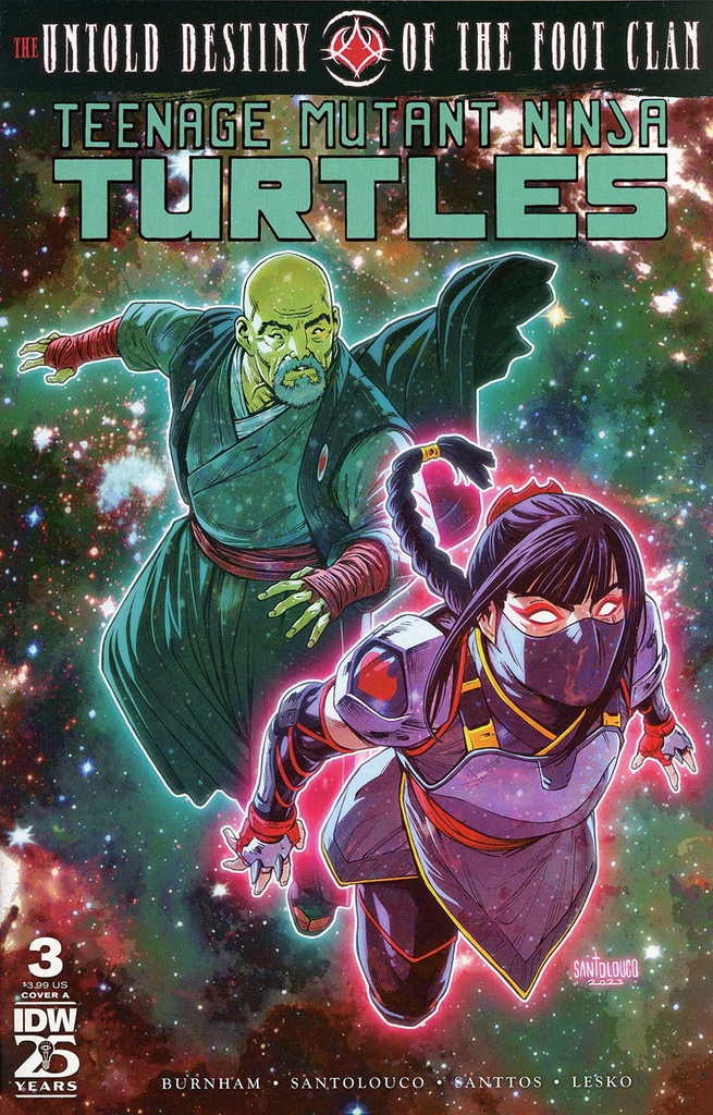 Teenage Mutant Ninja Turtles: Untold Destiny of the Foot Clan #3 (Cover A Mateus Santolouco)
