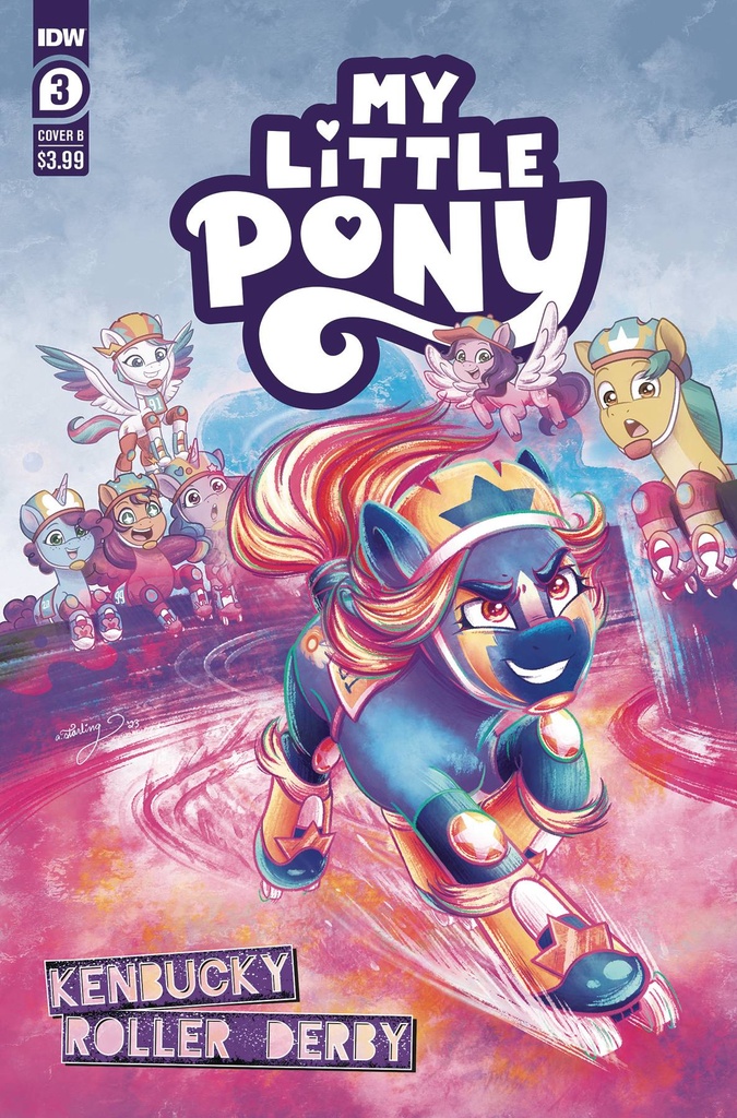 My Little Pony: Kenbucky Roller Derby #3 (Cover B Abigail Starling)