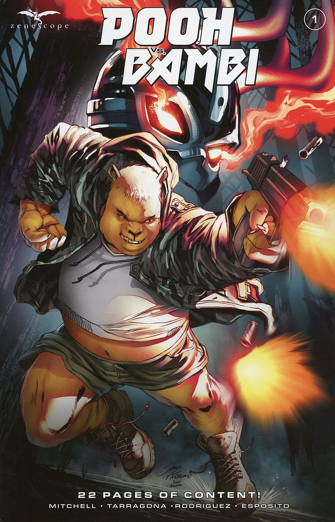 Pooh vs. Bambi #1 of 3 (Cover A Igor Vitorino)