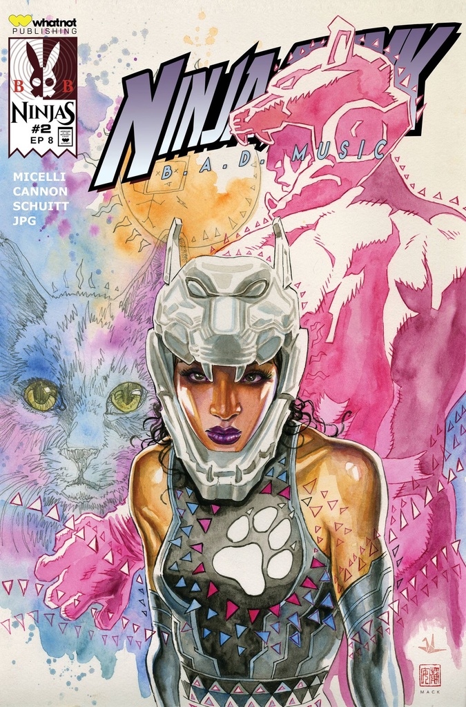 Ninja Funk: B.A.D. Music #2 of 4 (Cover A David Mack)