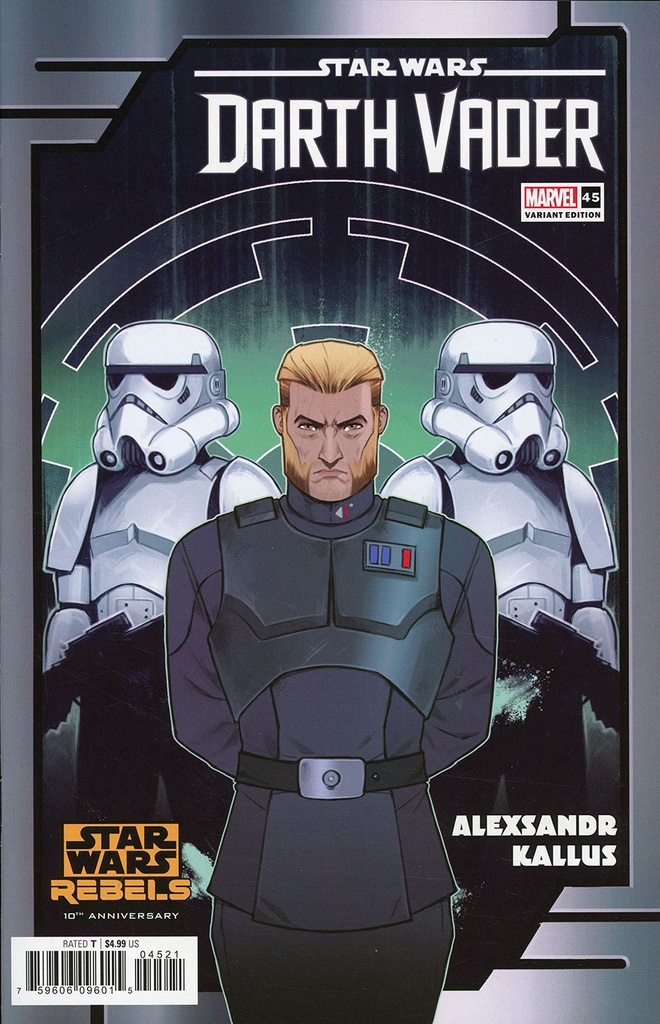 Star Wars: Darth Vader #45 (Caspar Wijngaard Star Wars Rebels 10th Anniversary Variant)