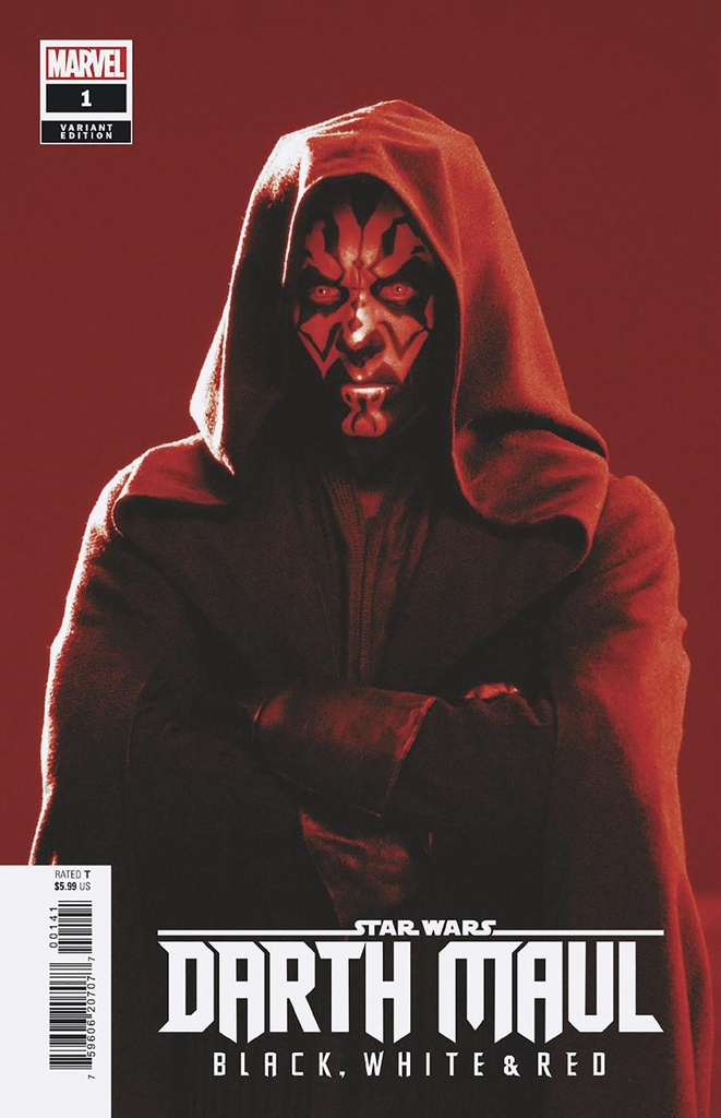 Star Wars: Darth Maul - Black, White & Red #1 (Movie Variant)