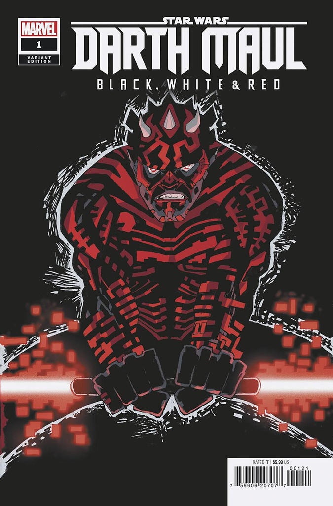 Star Wars: Darth Maul - Black, White & Red #1 (Frank Miller Variant)