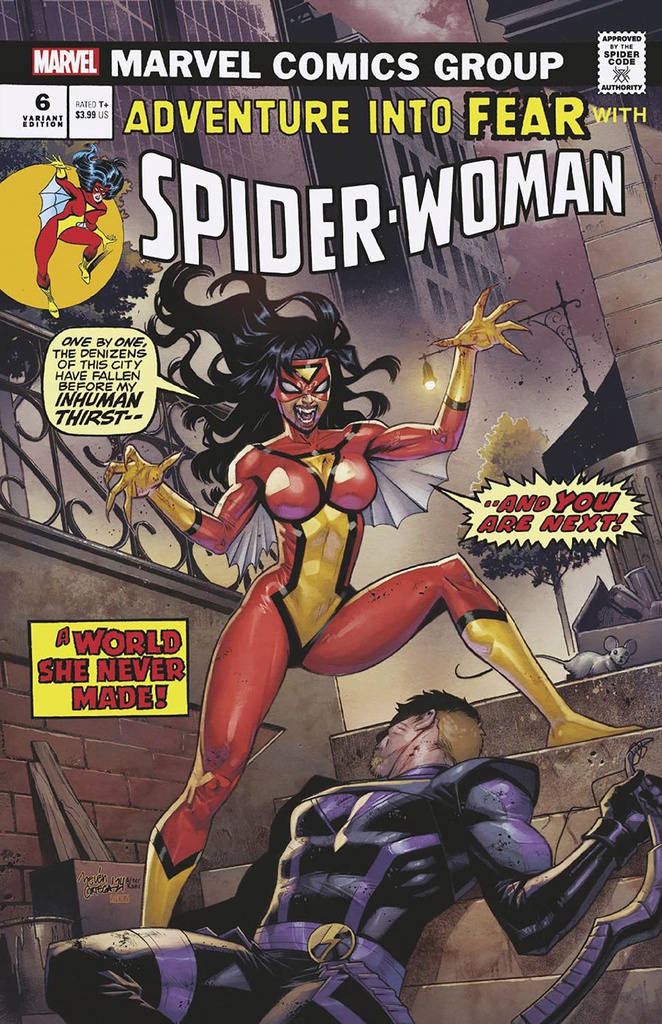 Spider-Woman #6 (Belen Ortega Vampire Variant)