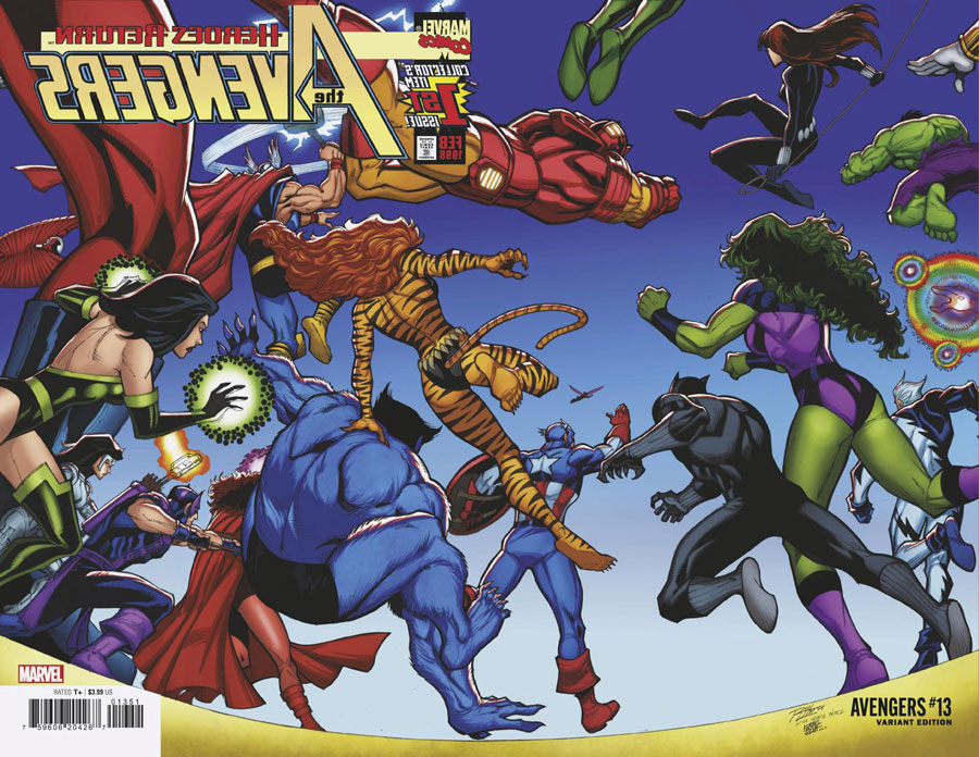 Avengers #13 (Ron Lim Wraparound Variant)