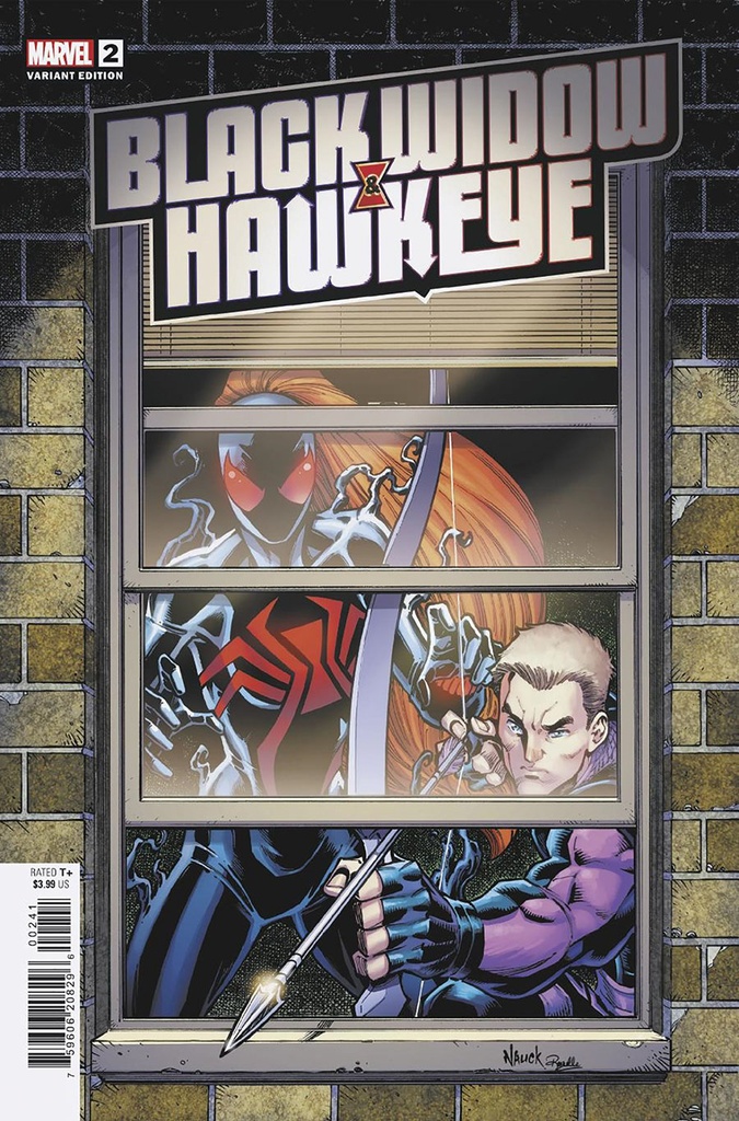 Black Widow & Hawkeye #2 (Windowshades Variant)