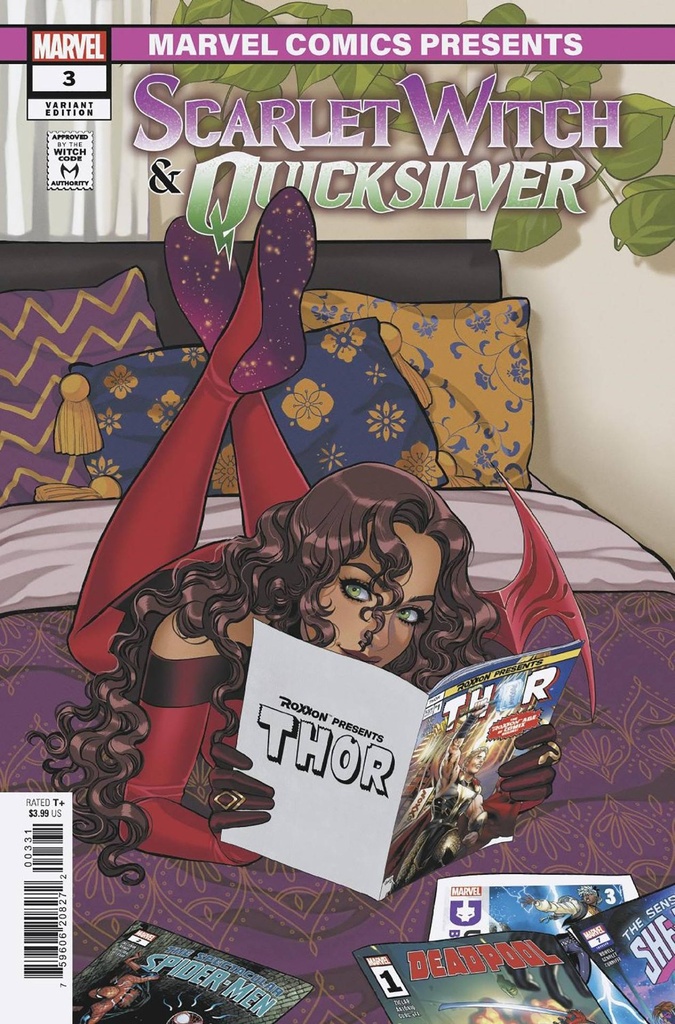 Scarlet Witch & Quicksilver #3 (Romy Jones Marvel Comics Presents Variant)