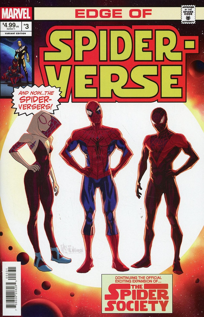 Edge of Spider-Verse #3 (Pete Woods Homage Variant)