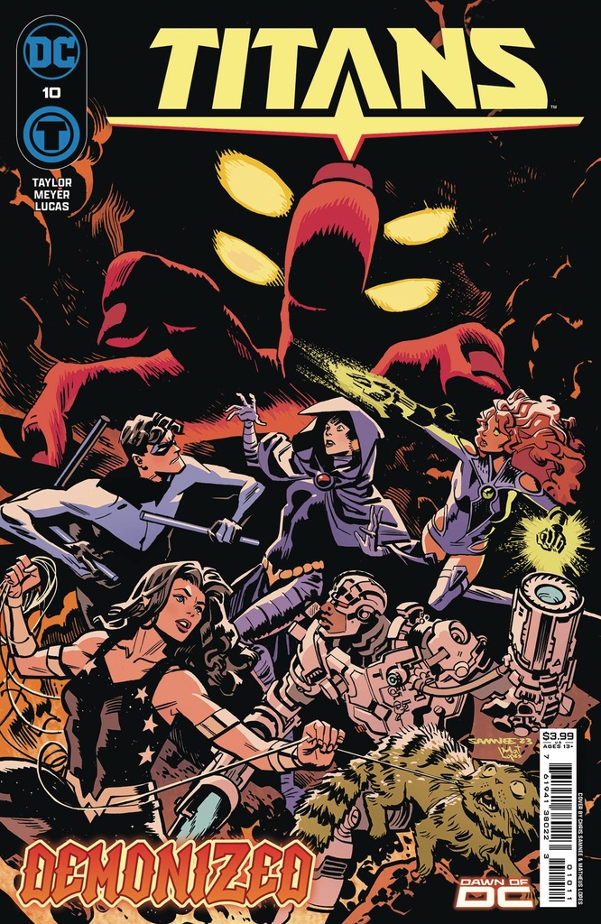 Titans #10 (Cover A Chris Samnee)