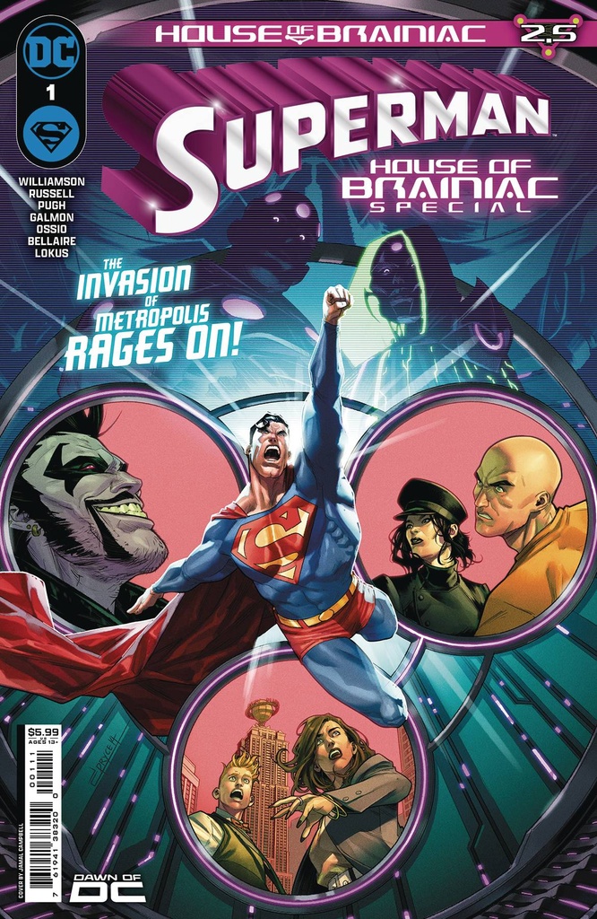 Superman: House of Brainiac Special #1 (Cover A Jamal Campbell)