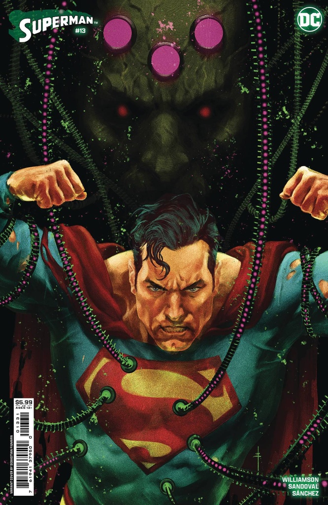 Superman #13 (Cover C Sebastian Fiumara Card Stock Variant)