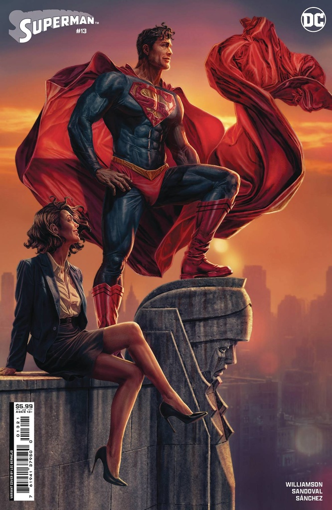 Superman #13 (Cover B Lee Bermejo Card Stock Variant)
