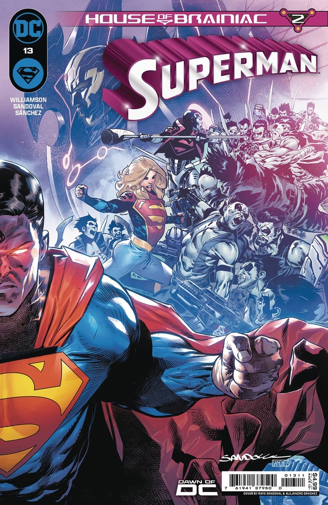 Superman #13 (Cover A Rafa Sandoval Connecting Cover)