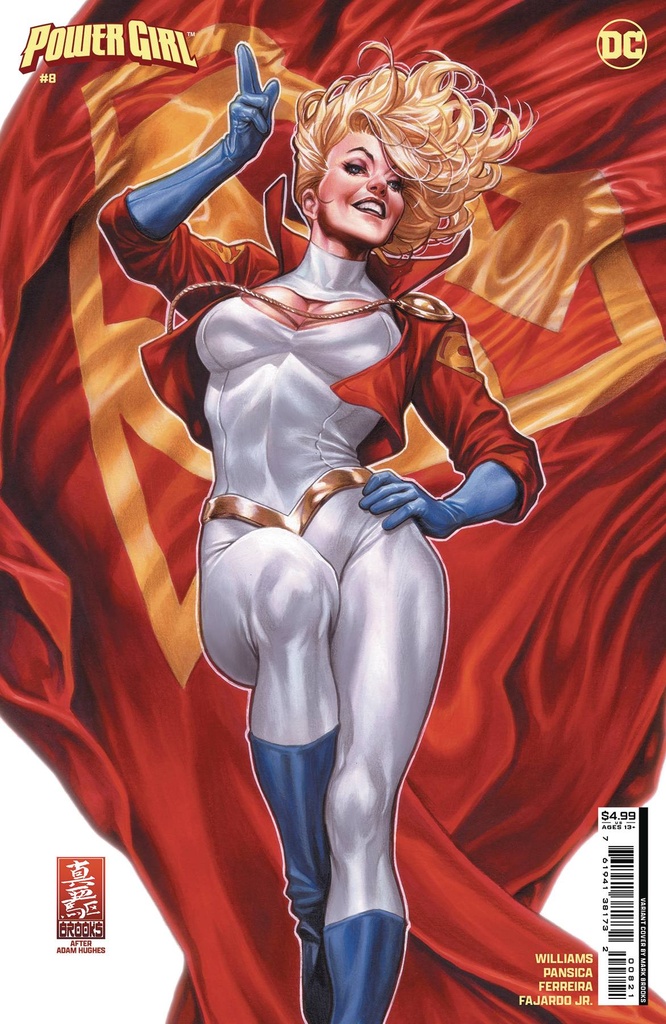 Power Girl #8 (Cover B Mark Brooks Card Stock Variant)