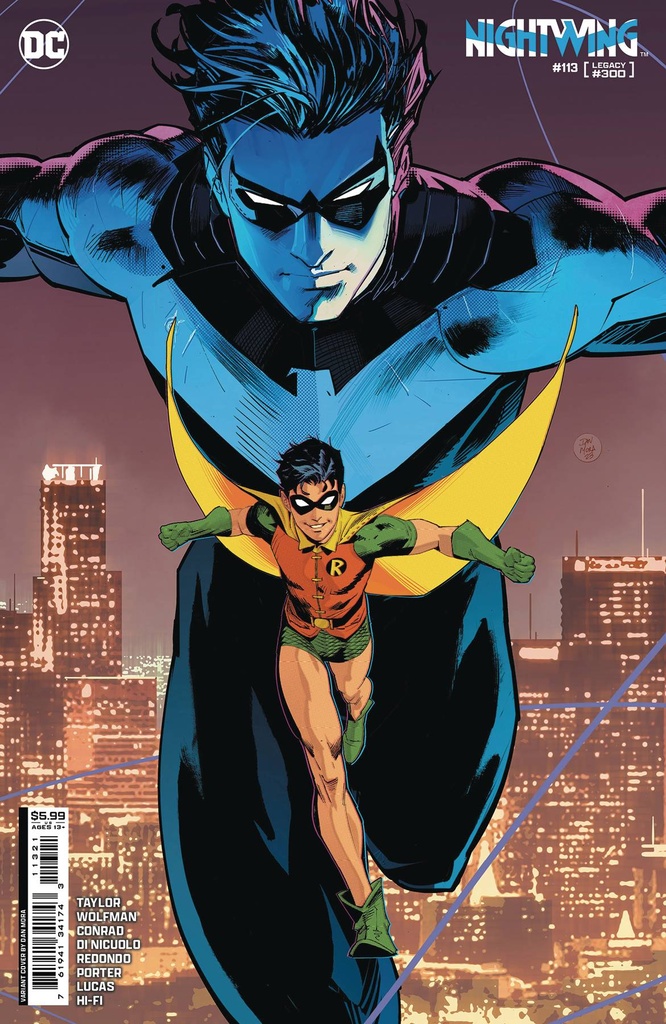 Nightwing #113 (Cover B Dan Mora Card Stock Variant #300)