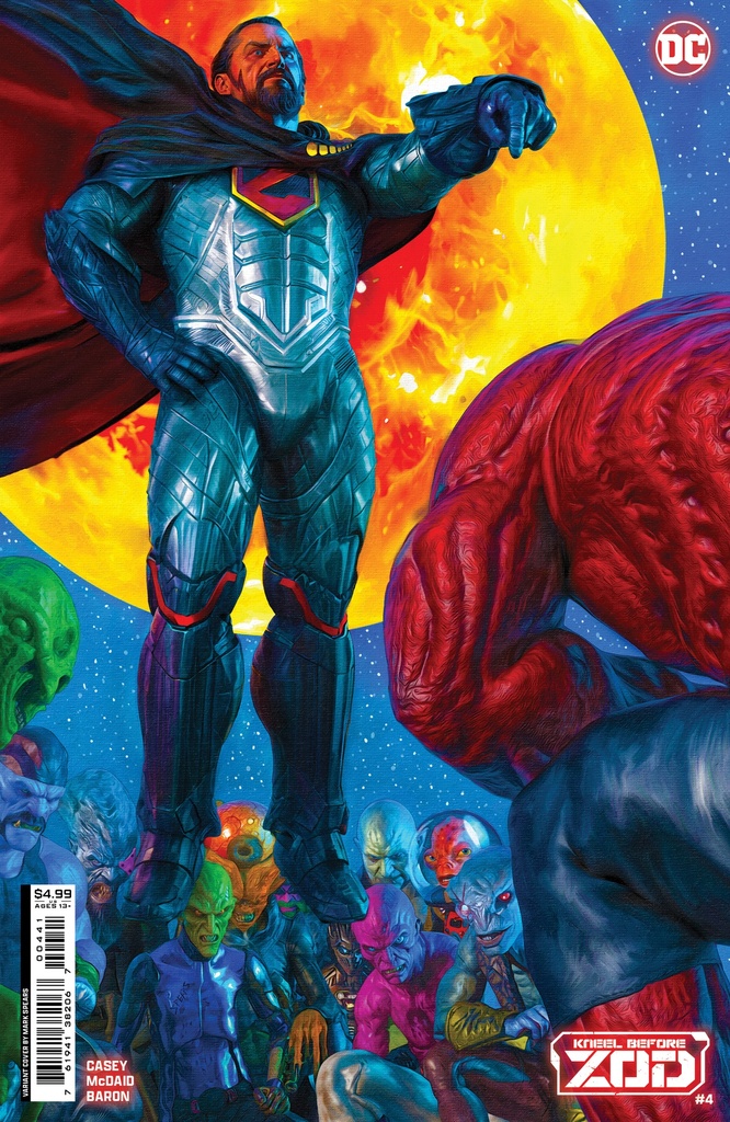 Kneel Before Zod #4 of 12 (Cover C Mark Spears Card Stock Variant)