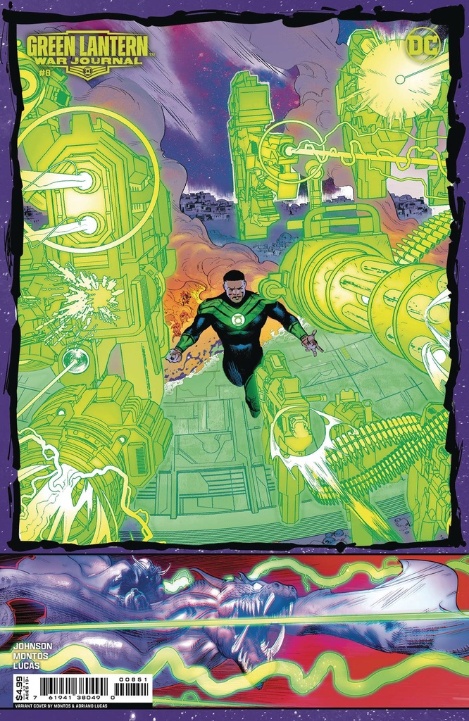 Green Lantern: War Journal #8 (Cover C Mirko Colak Card Stock Variant)