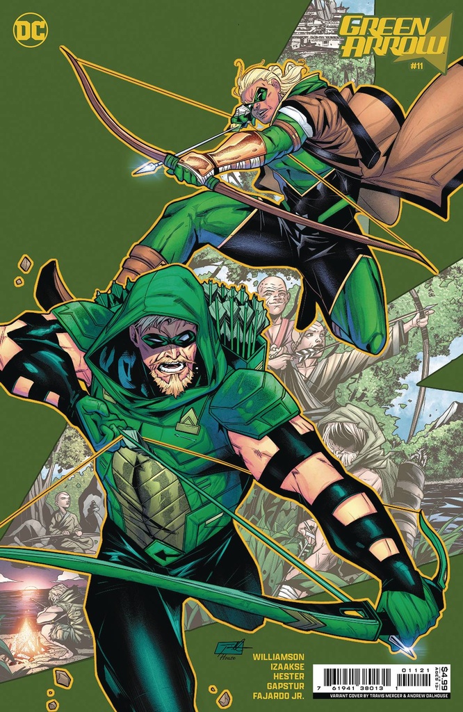 Green Arrow #11 of 12 (Cover B Travis Mercer Card Stock Variant)