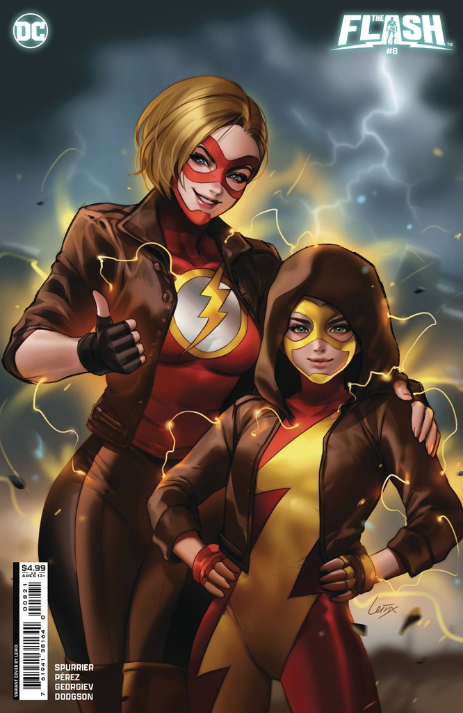 The Flash #8 (Cover B Lesley Leirix Li Card Stock Variant)