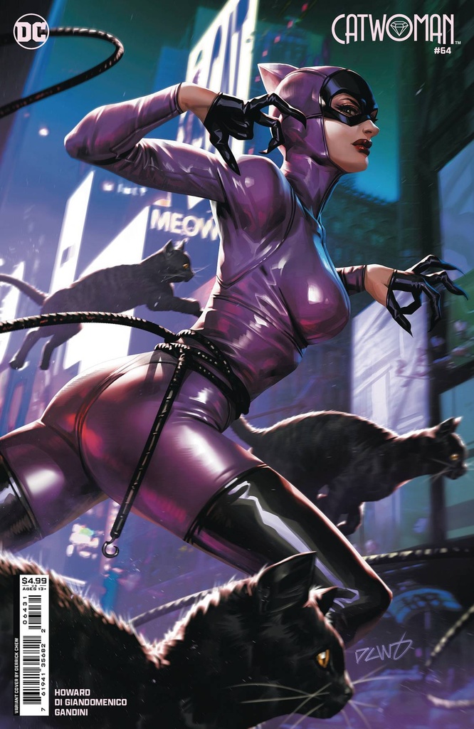 Catwoman #64 (Cover C Derrick Chew Card Stock Variant)
