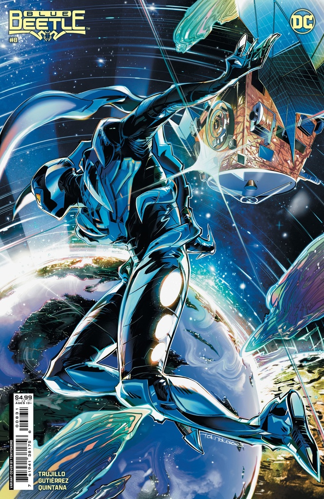 Blue Beetle #8 (Cover B Tokitokoro Card Stock Variant)