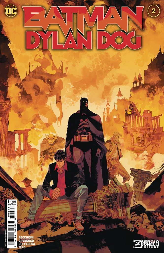 Batman/Dylan Dog #2 of 3 (Cover A Gigi Cavenago)