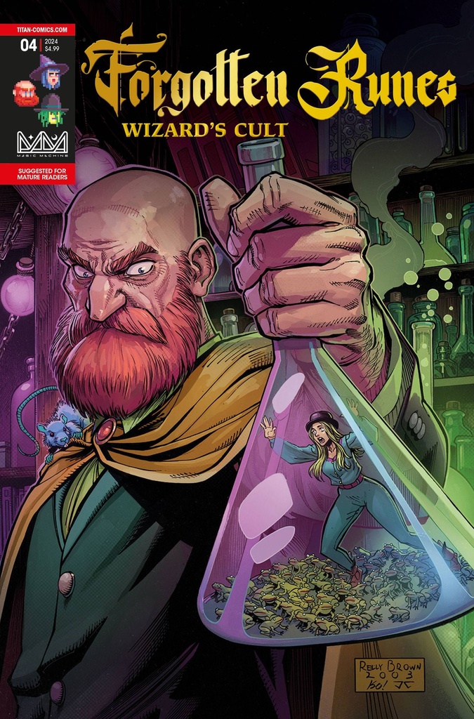 Forgotten Runes: Wizard's Cult #4 of 10 (Cover A Reilly Brown)