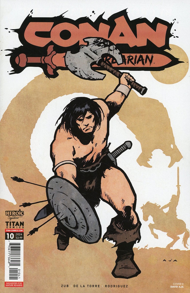 Conan the Barbarian #10 (Cover D David Aja)