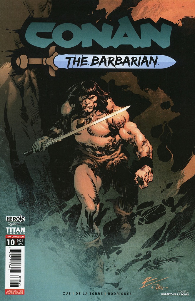 Conan the Barbarian #10 (Cover C Roberto De La Torre)