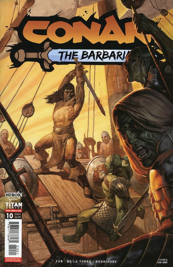 Conan the Barbarian #10 (Cover B EM Gist)