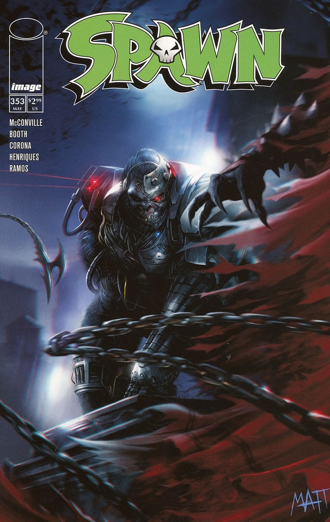 Spawn #353 (Cover B Francesco Mattina)