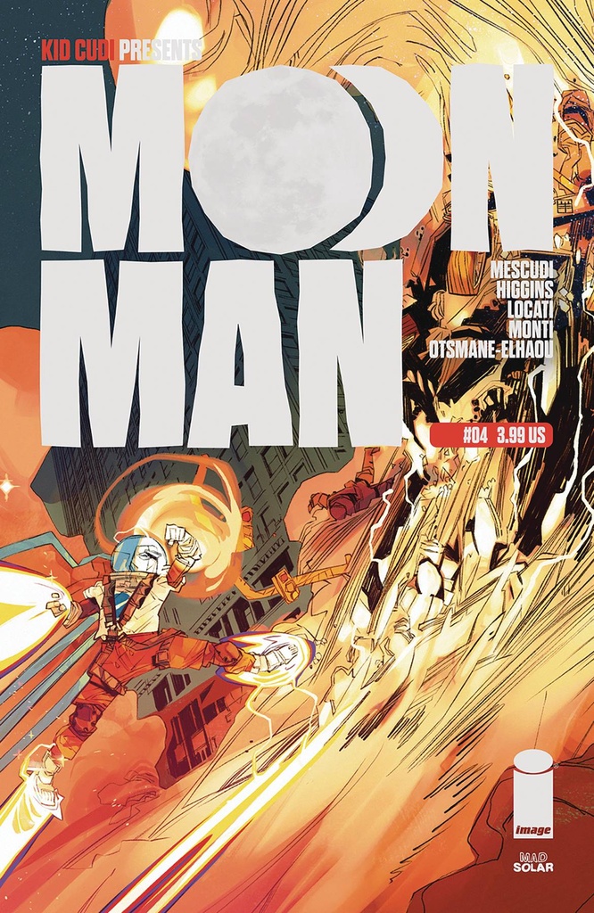 Kid Cudi Presents: Moon Man #4 (Cover A Marco Locati)