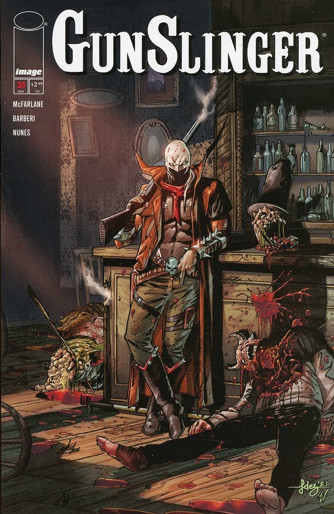 Gunslinger Spawn #31 (Cover B Javi Fernandez)