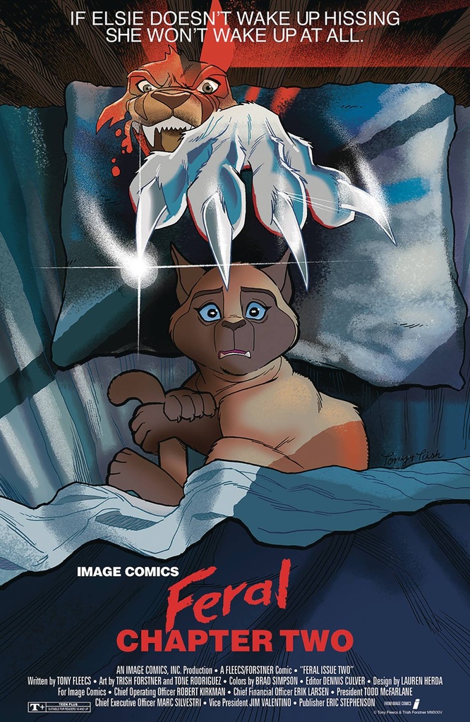 Feral #2 (Cover B Trish Forster & Tony Fleecs)