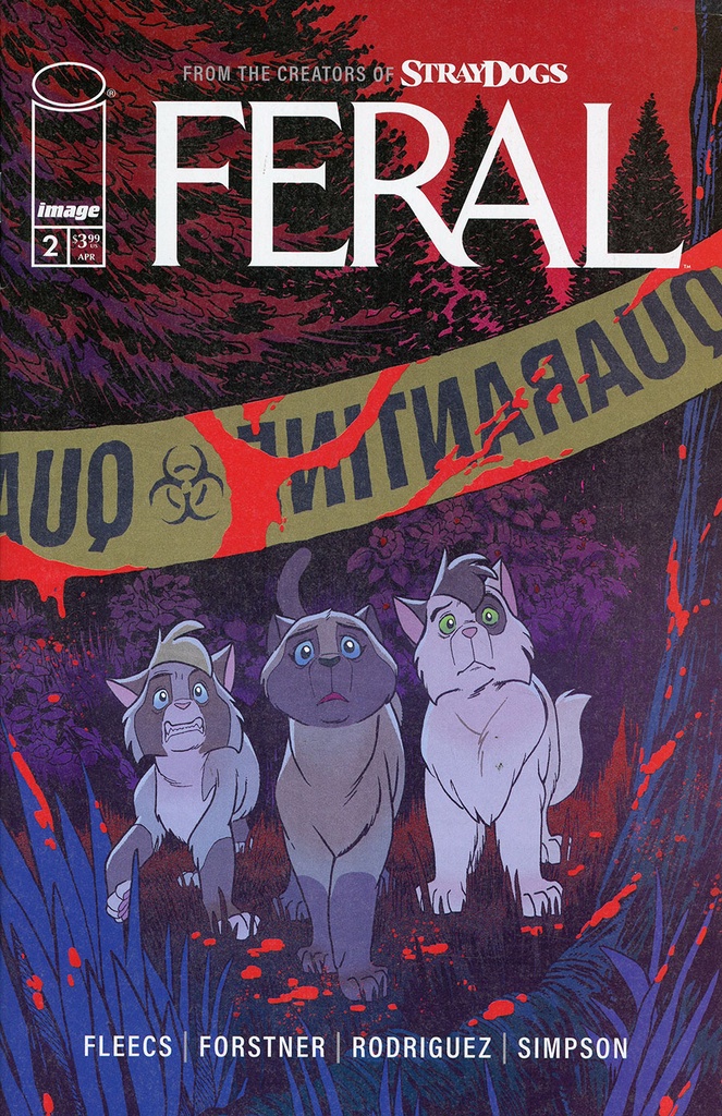 Feral #2 (Cover A Trish Forster & Tony Fleecs)