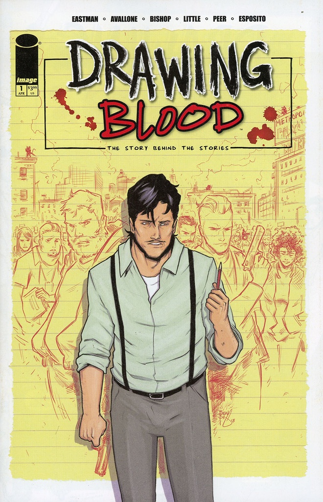 Drawing Blood #1 of 12 (Cover B Ben Bishop)
