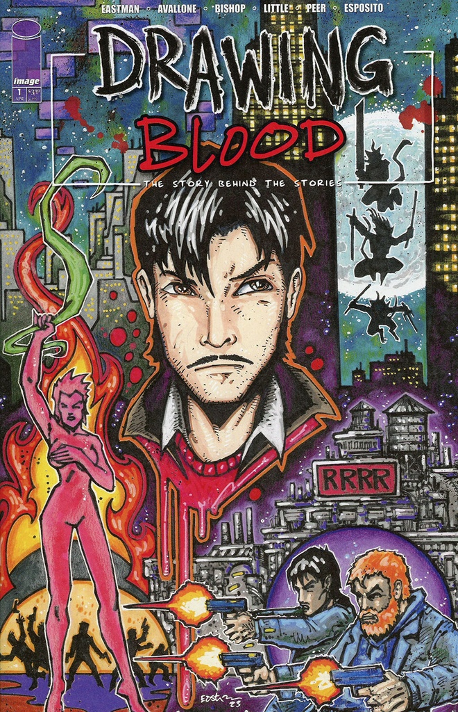 Drawing Blood #1 of 12 (Cover A Kevin Eastman)