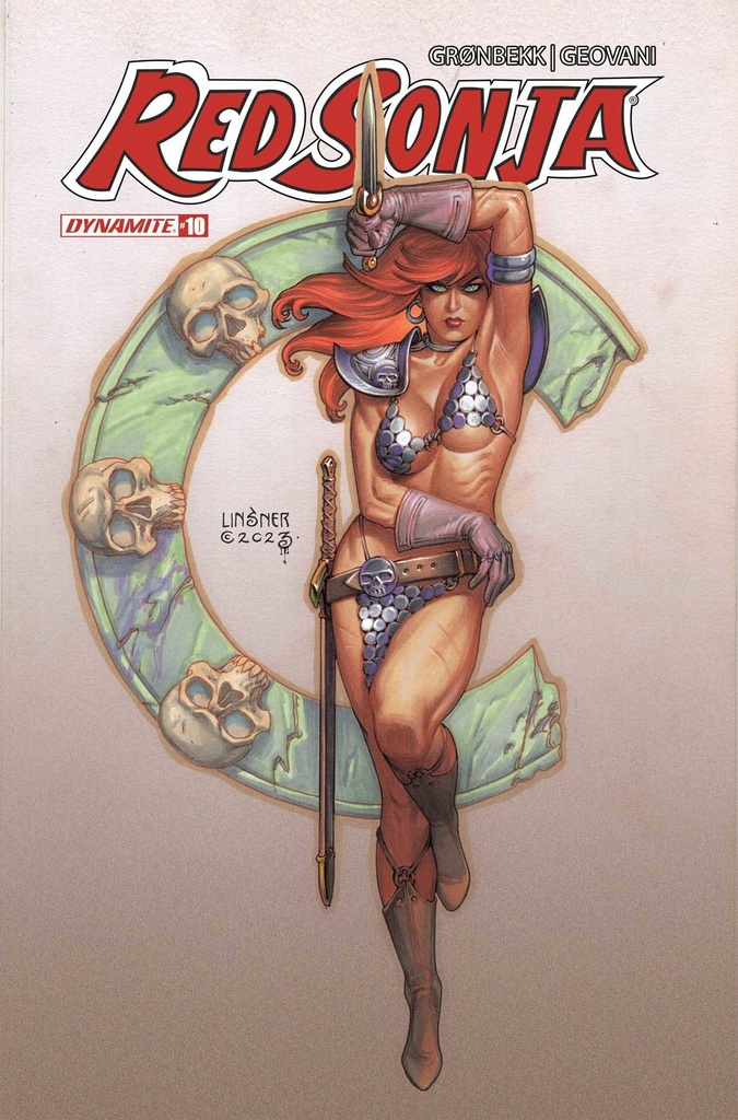 Red Sonja #10 (Cover C Joseph Michael Linsner)